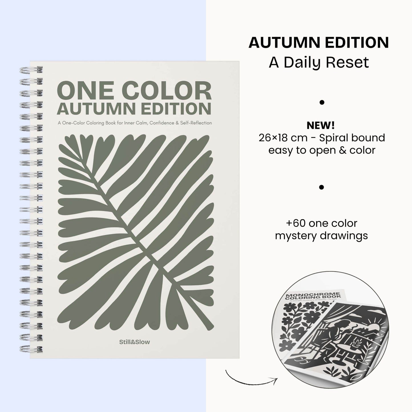 One Color Coloring Book - Autumn Edition (Pre-sale)