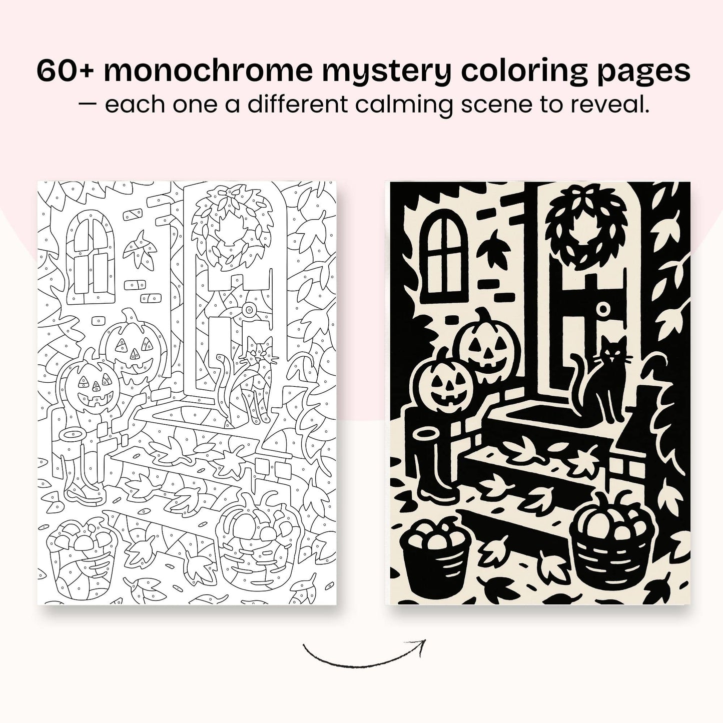 One Color Coloring Book - Autumn Edition (Pre-sale)