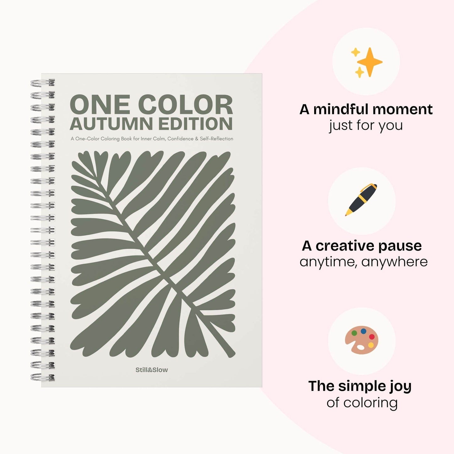 One Color Coloring Book - Autumn Edition (Pre-sale)