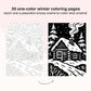 One Color Coloring Book - Winter Edition (Pre-order)