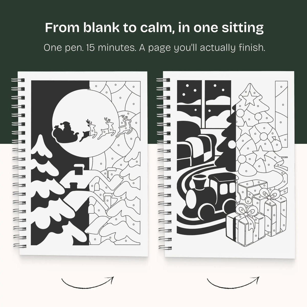 One Color Coloring Book - Advent Calendar