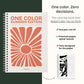 One Color Coloring Book - Summer Edition