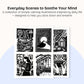 One Color Coloring Book for Inner Calm & Self-Reflection