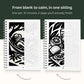 One Color Coloring Book - Summer Edition