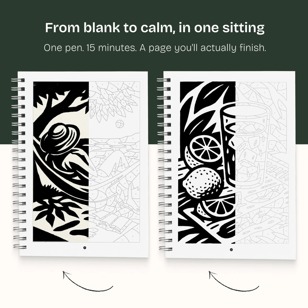 One Color Coloring Book - Summer Edition