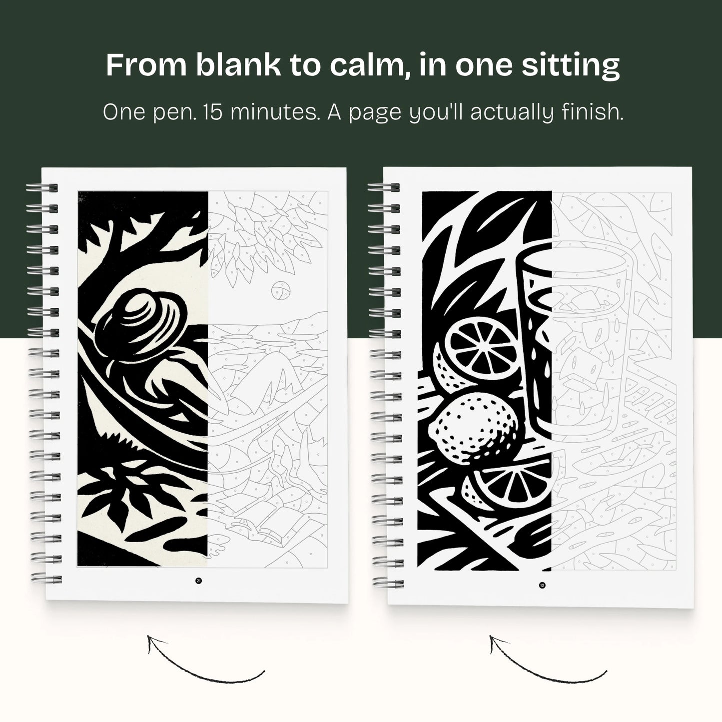 One Color Coloring Book - Summer Edition