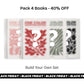 Pack 4 Books - Build Your Own Set