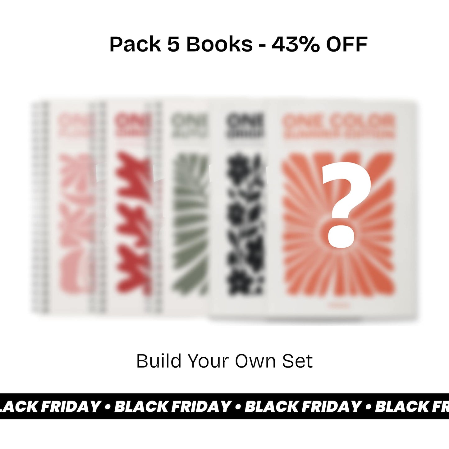 Pack 5 Books - Build Your Own Set