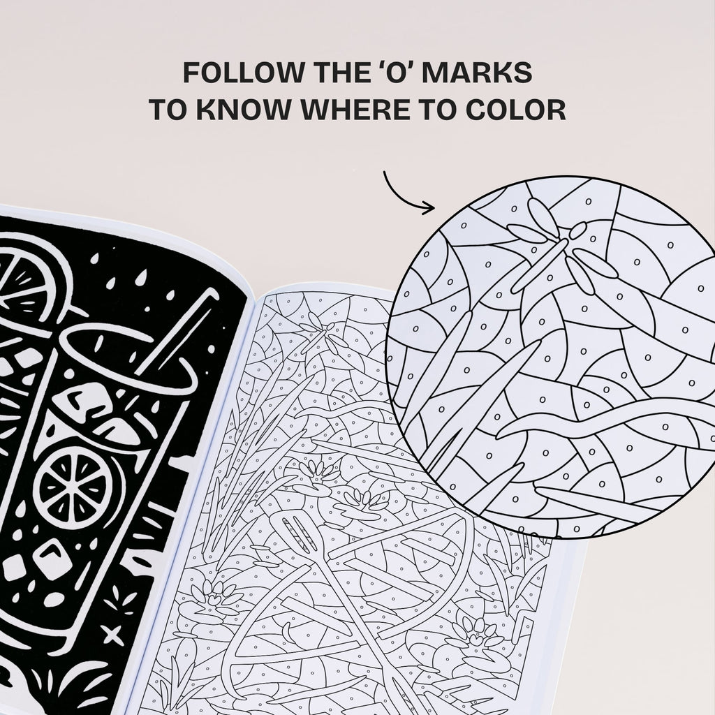 One Color Coloring Book - Autumn Edition
