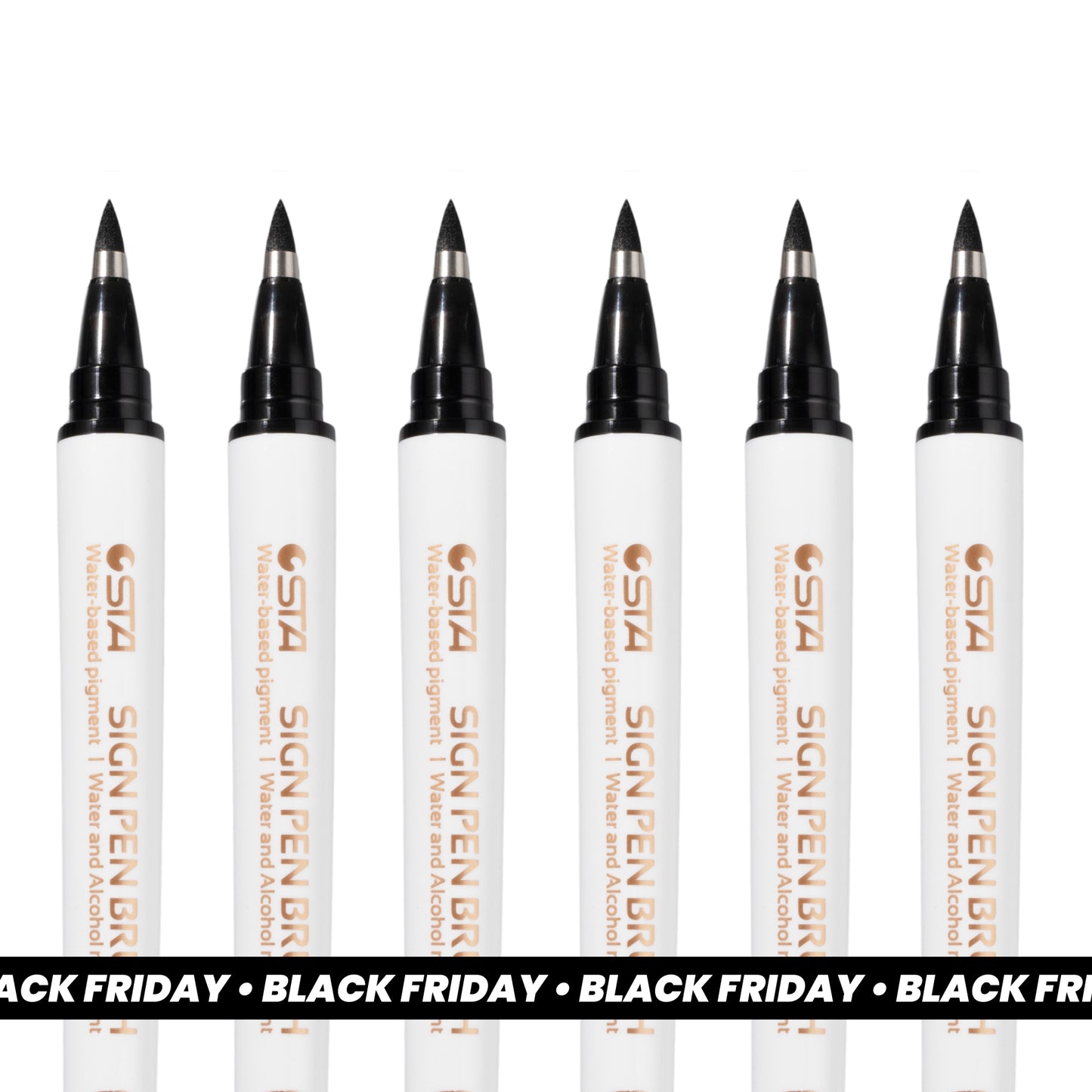 6-Piece Coloring Pen Set