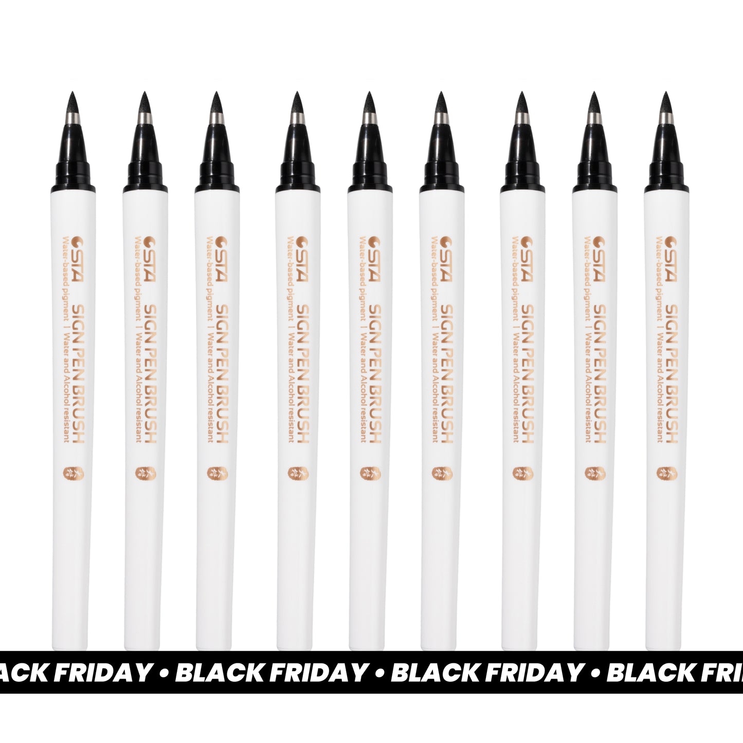 9-Piece Coloring Pen Set