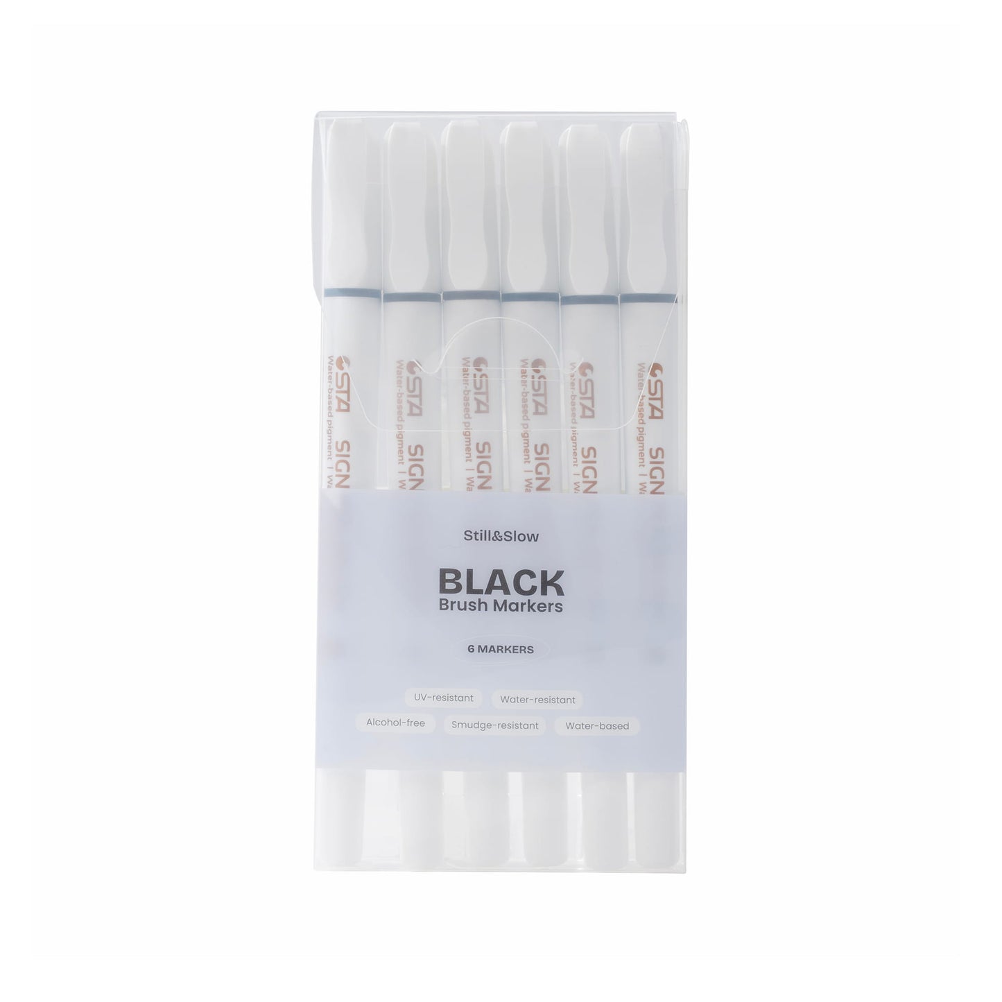 6-Piece Coloring Pen Set