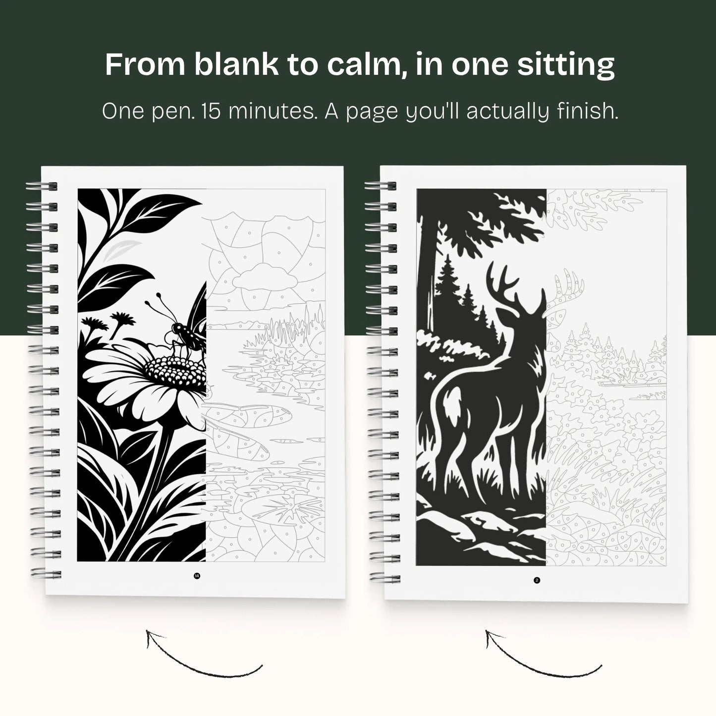 One Color Coloring Book - Animal Edition