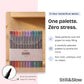 12-Piece Colored Brush Markers