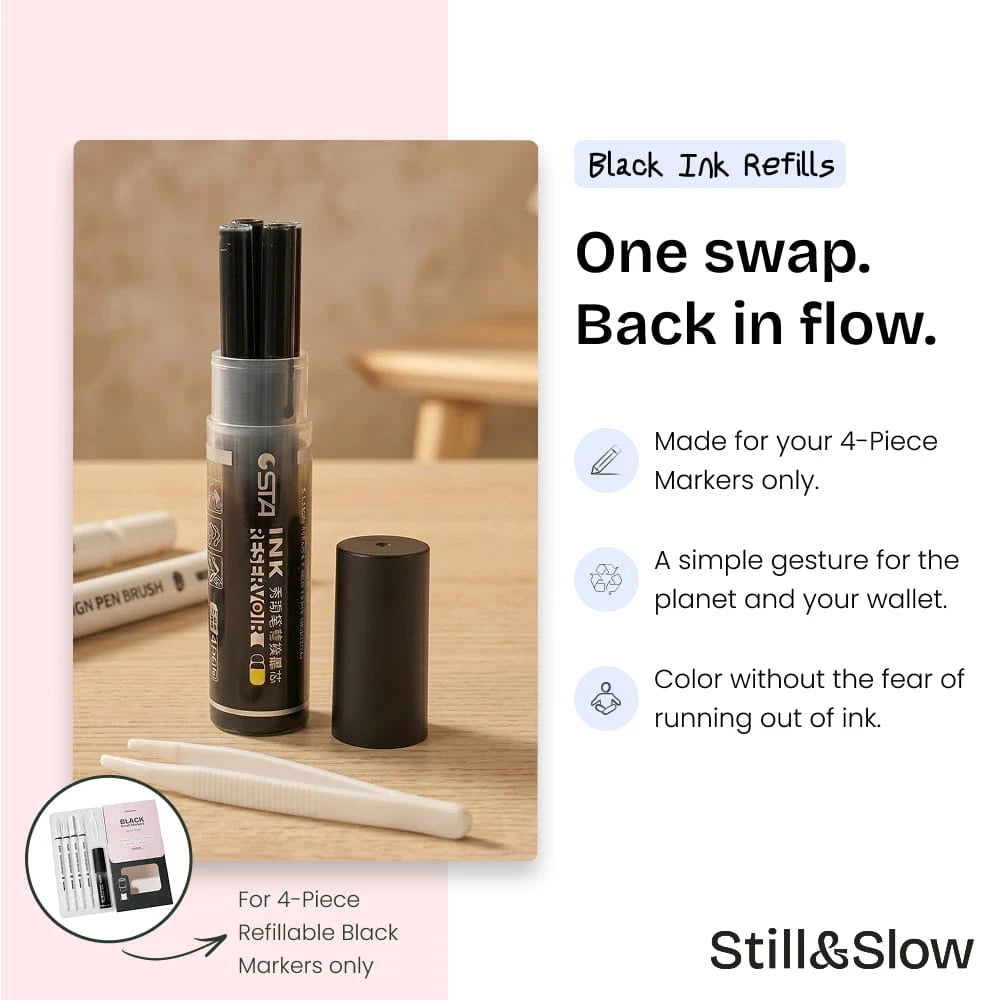 Black Ink Refills