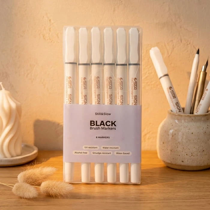 6-Piece Coloring Pen Set