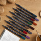 12-Piece Colored Brush Markers
