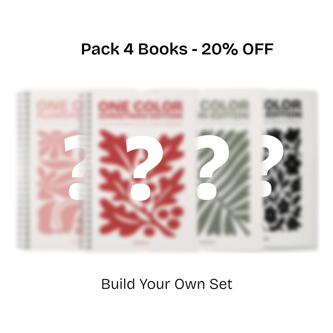 Still Color Book Still & Slow - The Only One-Color Minimalist Coloring Book for Adults ...