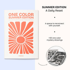 One Color Coloring Book - Summer Edition
