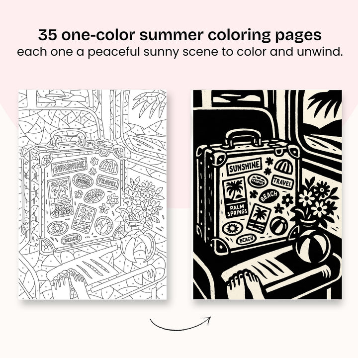 One Color Coloring Books – Still&Slow